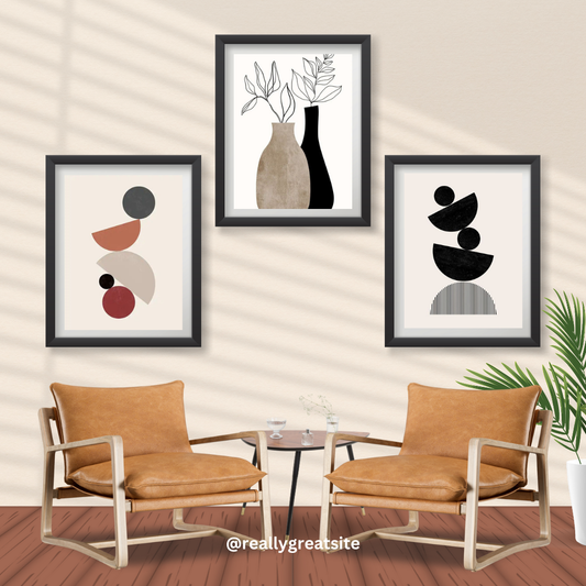 Abstract Geometric Wall Art
